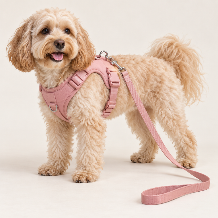 PVC Harness & Leash Set