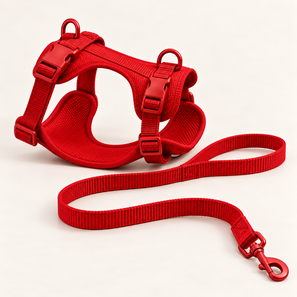 PVC Harness & Leash Set